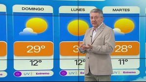 'Este domingo habrá una pausa al calor': Este es el pronóstico del tiempo para Santiago del 15 de diciembre