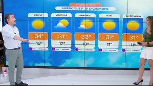 'La vaguada costera refrescará un poquito el litoral': Pronóstico del tiempo para este miércoles 25 de diciembre
