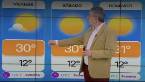 ¿Será muy caluroso el 31 de diciembre en Santiago? Este es el pronóstico de Jaime Leyton hasta fin de año