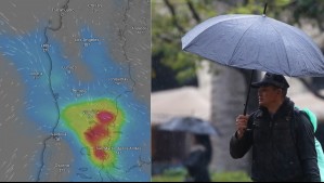 Se aproximan 3 sistemas frontales a Chile: El segundo podría dejar 40 mm de agua y alcanzaría la zona central