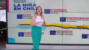 Esto pasaría en Santiago si el fenómeno La Niña se prolonga hasta el invierno chileno