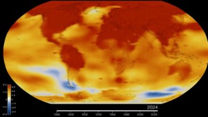La imagen de la NASA que muestra cómo aumenta la temperatura en la Tierra: 'No tiene precedentes'
