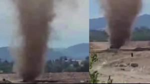 Impresionante remolino de polvo sorprendió en Biobío: ¿Por qué se produce este fenómeno?