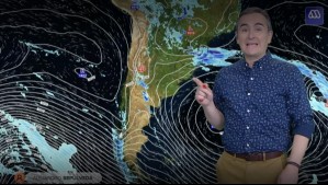 Primer sistema frontal de la semana: Trae lluvia y provocará un bajón de temperaturas