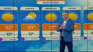 'Sensación térmica un poquito más baja': Así estará el tiempo este martes en Santiago