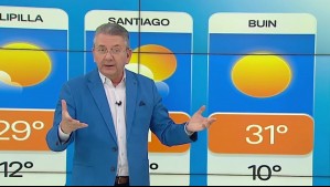 'El ambiente se mantiene muy caluroso': Pronóstico del tiempo de Jaime Leyton para este martes 21 de enero