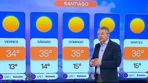 Esta será la noche más cálida en Santiago en medio de la sofocante ola de calor: 'Podríamos tener 25°C'