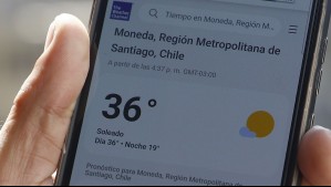 Alerta meteorológica en la Región Metropolitana por temperaturas extremas este sábado: Hasta 36°C