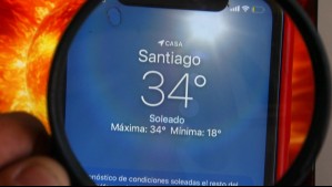 'A prepararse mentalmente': Así de altas estarán las temperaturas en Santiago este martes 18 de febrero