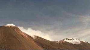 Captan nueva actividad en volcán Láscar: Este es el registro de Sernageomin
