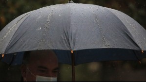 En estos sectores podrían caer las lloviznas en el Gran Santiago: 'No se descartan chubascos en la tarde'