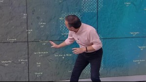 A esta hora esperan precipitaciones en la Región Metropolitana: En estos sectores impactaría nuevo sistema frontal
