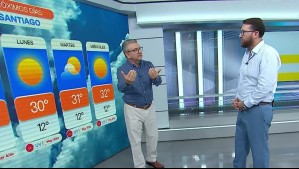 'Será un día muy caluroso': Jaime Leyton adelanta cómo estarán las temperaturas este domingo en Santiago