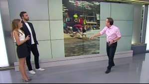 'Una ola rebelde': Graban video de bañistas en Reñaca huyendo de este inédito fenómeno