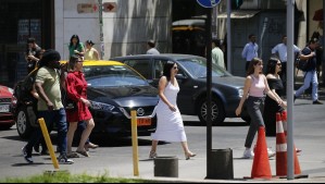 Hasta el jueves se extenderán las altas temperaturas en la zona central: Incluye a la Región Metropolitana