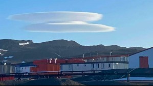 ¿Ovnis en el cielo de la Antártica? Las increíbles formaciones que 'parecen sacadas de una película de ciencia ficción'