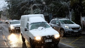 'La primera nevada importante del año' llegará este domingo: Así serán las precipitaciones en la Región Metropolitana