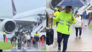 Video de la 'lluvia extremadamente intensa' en Rapa Nui: Registran casi la mitad del promedio mensual en 12 horas