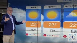 'Para todos los gustos': Jaime Leyton adelanta cómo estarán las temperaturas este viernes 11 de abril