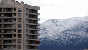 Este es el pronóstico de chubascos de nieve para la cordillera de la RM durante el sábado y domingo de Semana Santa