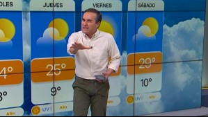 'Frescura de las precipitaciones llegará a Santiago': Pronostican descenso de las temperaturas este miércoles