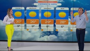 'El termómetro va a subir rápidamente este Viernes Santo': Pronóstico del tiempo para este 18 de abril 'El termómetro va a subir rápidamente este Viernes Santo': Pronóstico del tiempo para este 18 de abril