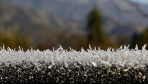 Heladas intensas en esta zona de Chile: En estas regiones se esperan temperaturas bajo cero grados