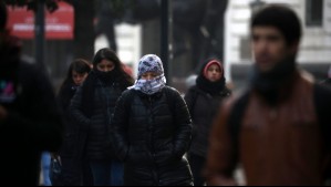 Esta podría ser la mañana más fría del año en Santiago: 'Es necesario usar la primera capa'