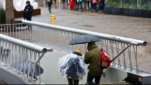 Regresa la lluvia a la zona central este viernes: Pronostican temporal con potentes vientos en estas regiones