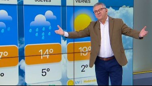 'A prepararse para estar más abrigados': Comienza el descenso pronunciado de temperaturas en Santiago este martes