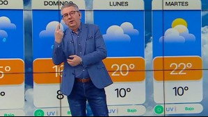 'Cambia notoriamente el panorama en Santiago': Chubascos y frío este sábado por un río atmosférico categoría 3 'Cambia notoriamente el panorama en Santiago': Chubascos y frío este sábado por un río atmosférico categoría 3