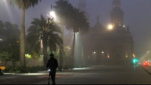 'Paso sucesivo de sistemas frontales' en Santiago mantendrá las nieblas matinales para la próxima semana