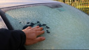 Hasta -9°C: Anuncian heladas y formación de hielo en esta región por ingreso de aire polar