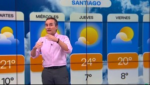 'Baja la mínima': Una tarde soleada aguarda a Santiago durante este miércoles feriado 'Baja la mínima': Una tarde soleada aguarda a Santiago durante este miércoles feriado