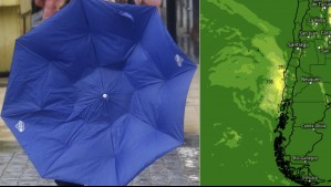 'Algún tornado' podría presentarse en Chile este domingo: Estas son las cuatro regiones que serían afectadas