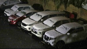 Nuevo sistema frontal desatará precipitaciones este miércoles: Estas comunas recibirán nieve y aguanieve