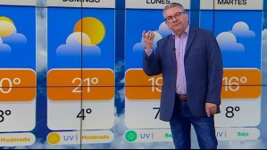 'Disminuye la mínima': Este es el pronóstico de Jaime Leyton para este sábado en Santiago