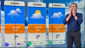 'Se va a notar el cambio de temperatura': Mañana nublada en Santiago este miércoles a la espera de la lluvia