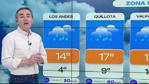 'Día de precipitaciones, marejadas, frío y nieve en la cordillera': Pronóstico del tiempo para este domingo 15 de junio