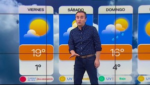 'Amaneceremos con algo de solcito': Bajará la temperatura máxima este sábado en Santiago