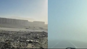 Captan en video las polvaredas en Mejillones: El viento alcanzó rachas de hasta 50 km/h por este fenómeno Captan en video las polvaredas en Mejillones: El viento alcanzó rachas de hasta 50 km/h por este fenómeno