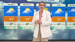 'La vaguada va a volver a tomar su impulso': Pronóstico del tiempo de Laura Batista para este domingo 22 de junio 'La vaguada va a volver a tomar su impulso': Pronóstico del tiempo de Laura Batista para este domingo 22 de junio