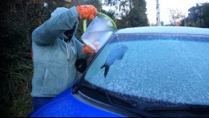 Masa de aire frío sobre 9 regiones: Así de intensas serán las heladas desde Valparaíso hacia el sur este lunes 30
