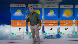 Anuncian cambio brusco de temperatura en Santiago: Este es el pronóstico de Alejandro Sepúlveda para este 1 julio Anuncian cambio brusco de temperatura en Santiago: Este es el pronóstico de Alejandro Sepúlveda para este 1 julio