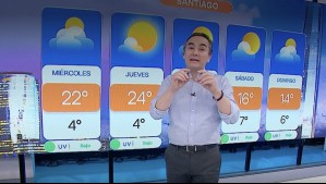 Del frío al calor: Alejandro Sepúlveda adelanta que 'podríamos tener una ola de calor invernal en Santiago'