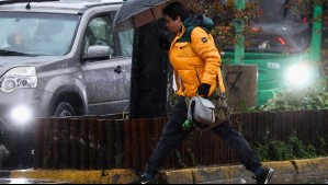 Viernes con lluvias moderadas, nieve y aguanieve: Temporal persistirá en estas localidades con vientos de hasta 80 km/h