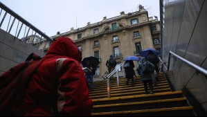 En este momento del día comenzaría a llover en Santiago esta semana: Sistema frontal alcanzaría a estas regiones
