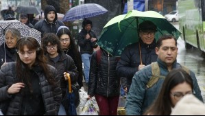 'Desde la costa hasta la cordillera': Así serán las lluvias de este fin de semana que alcanzarían la zona central