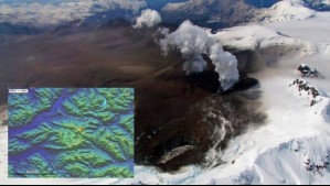 Reportan nueve sismos volcanotectónicos y uno híbrido en el volcán Hudson: Este es su nivel de alerta actual