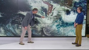 'Monumental': Así es el poderoso sistema frontal que dejará lluvias toda esta semana en el país